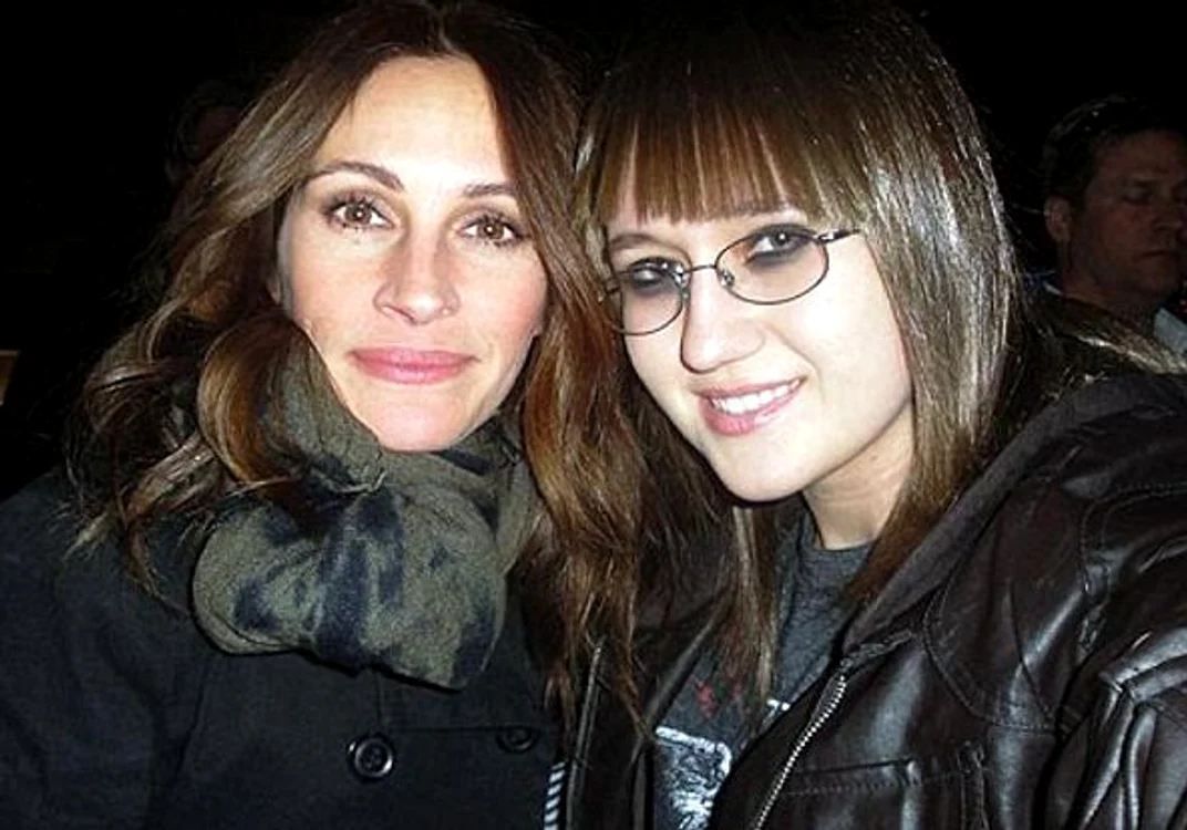 Sarah, alături de vedetele preferate