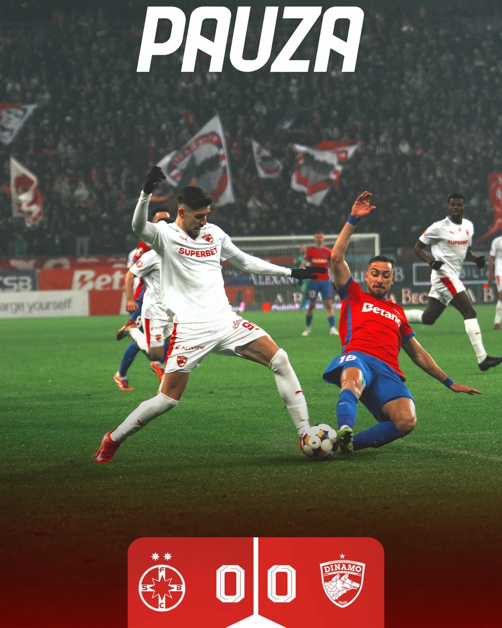 Derby-ul FCSB - Dinamo, un chin fotbalistic. Campioana mai face un pas greșit în lupta pentru play-off