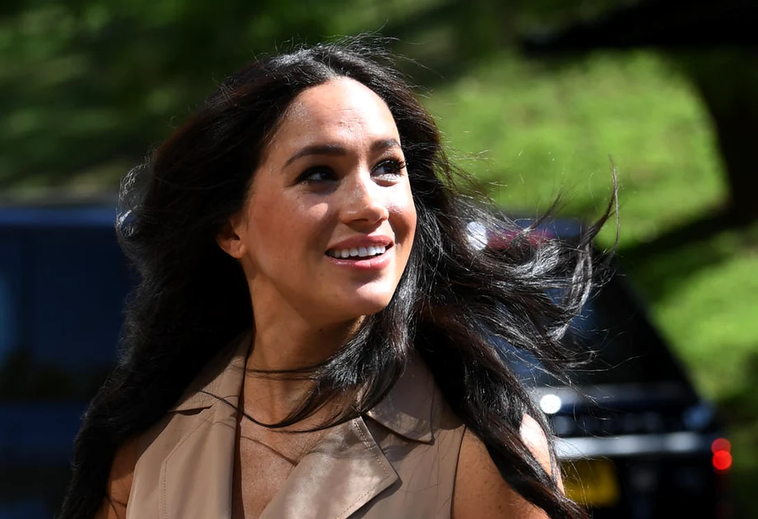 Meghan Markle, obligată să-și țină rochia cu mâna, din cauza vântuluifoto: EPA