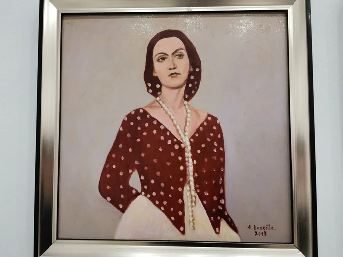 „Chipuri” - Maria Tănase, portrete realizate de Mihai Dascălu FOTO: Alina Mitran