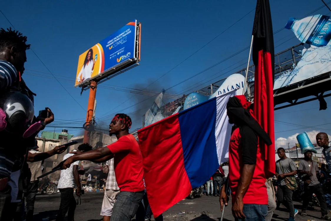 Haitieni cer demisia premierului Ariel Henry FOTO EPA-EFE