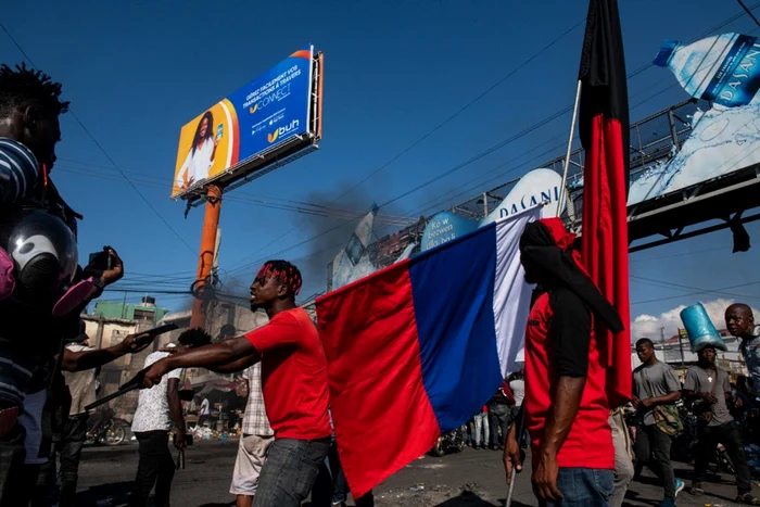 Haitieni cer demisia premierului Ariel Henry FOTO EPA-EFE
