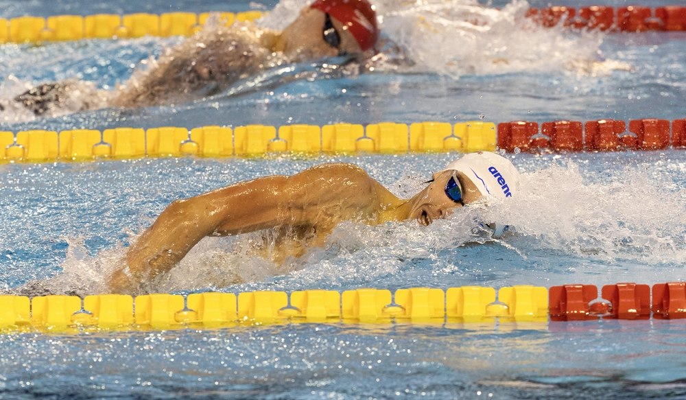 David Popovici a mai bătut un record. Sportivul dinamovist a cucerit titlul național