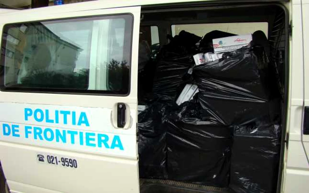 Marfa de contrabandă a fost confiscată Foto:Poliţia de Frontieră Călăraşi