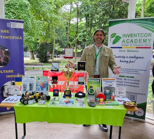 Inventatorul Corneliu Birtok-Băneasă FOTO: arhiva personală