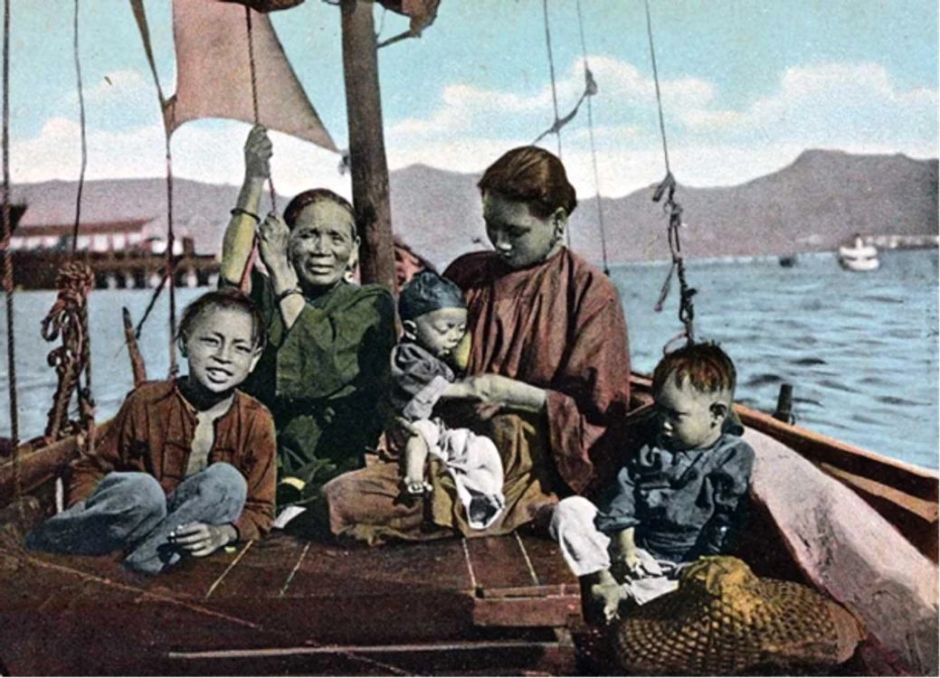 Carte poștală din China începutului anilor 1900
