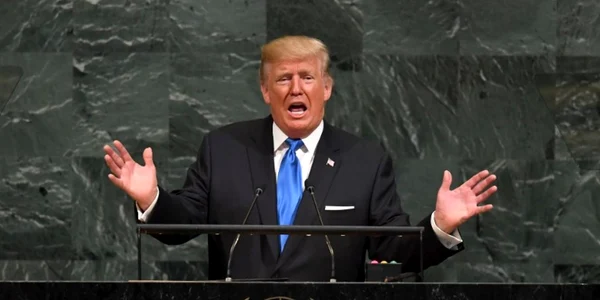 Donald Trump la ONU / FOTO AFP / 19 sep 2017