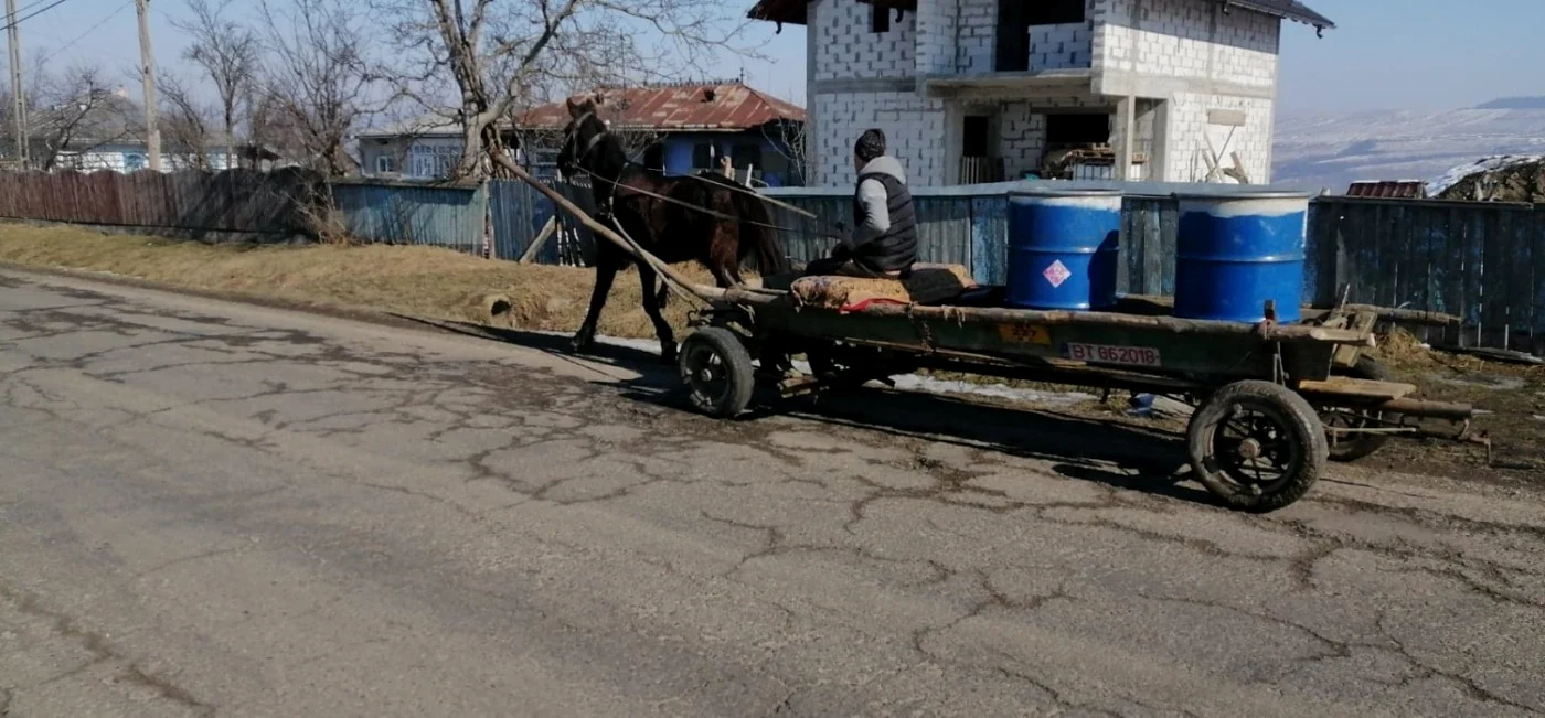 În satul Cerchejeni nu este apă deloc FOTO Cosmin Zamfirache