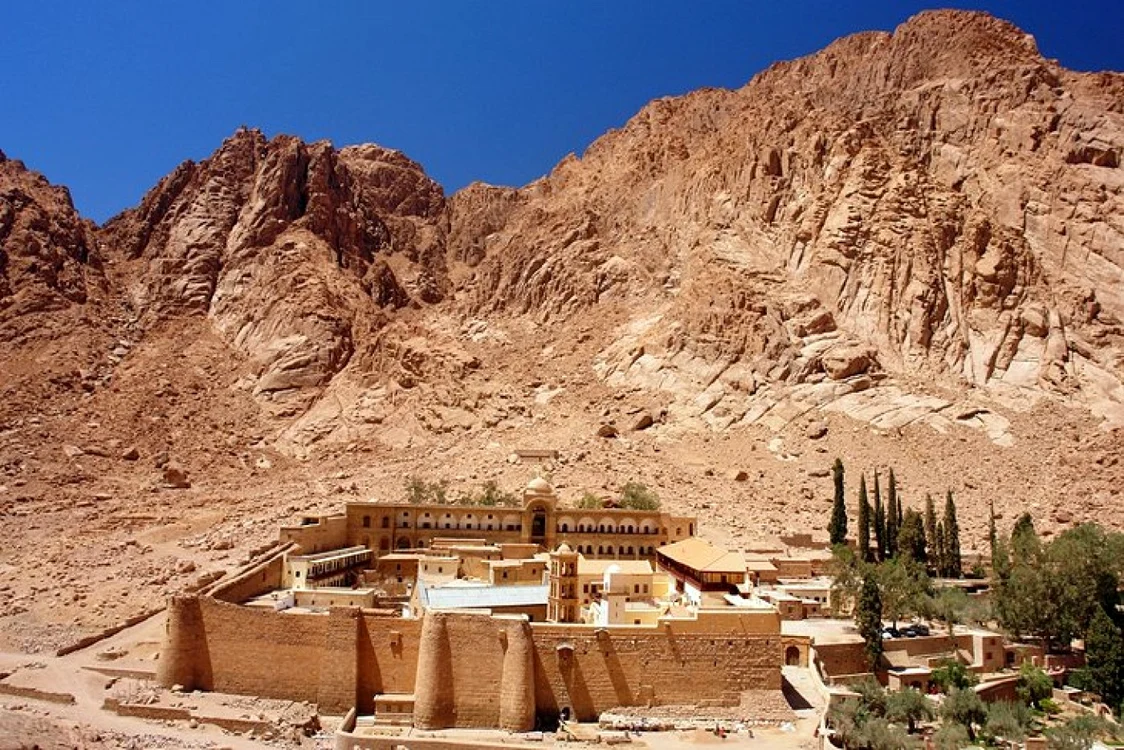 Muntele Sinai şi Mănăstirea Sfânta Ecaterina din Peninsula Sinai - Egipt Foto Adevărul