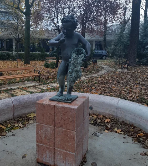 Copilul are degetul arătător pe gură FOTO Antoniu Martin 