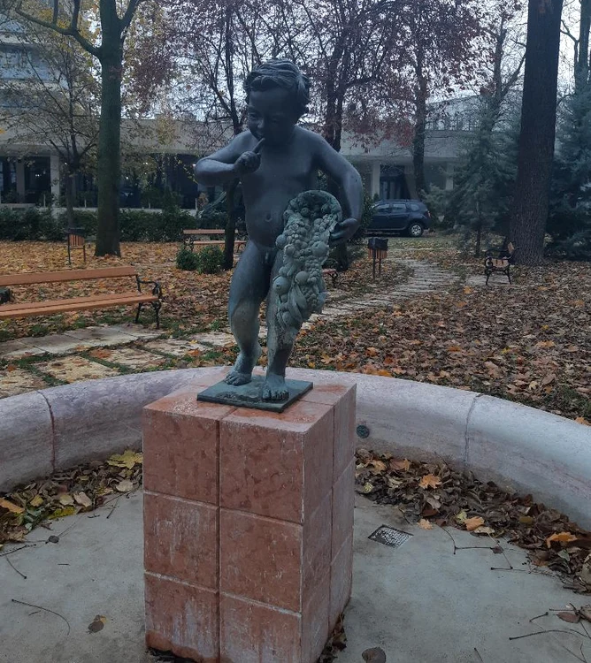 Copilul are degetul arătător pe gură FOTO Antoniu Martin