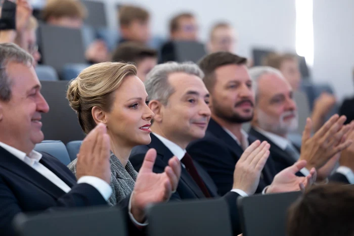 Charlene de Monaco pe 5 noiembrie, Foto Palatul Prințului 2 jpg