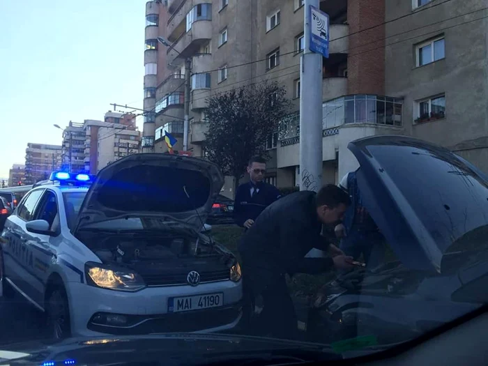 Imagine postată pe grupul de Facebook Info Trafic Cluj/via Tereza Voicu/Via Cristi Lucaci