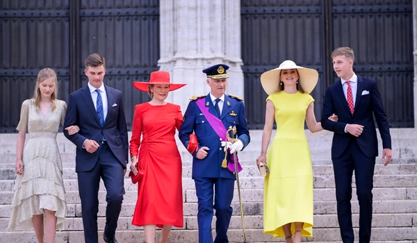 Printesa Elisabeta, regina Mathilde si Regele Philippe al Belgiei de Ziua Nationala   Casa Regala (2) jpg