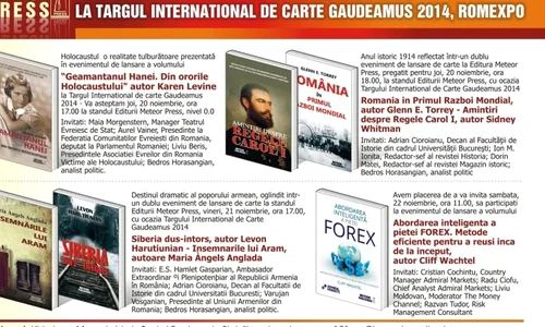 Lansări Meteor Press la Gaudeamus 2014 jpeg