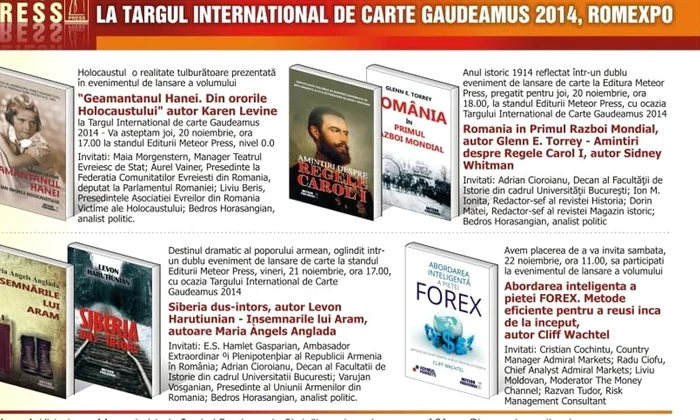 Lansări Meteor Press la Gaudeamus 2014 jpeg
