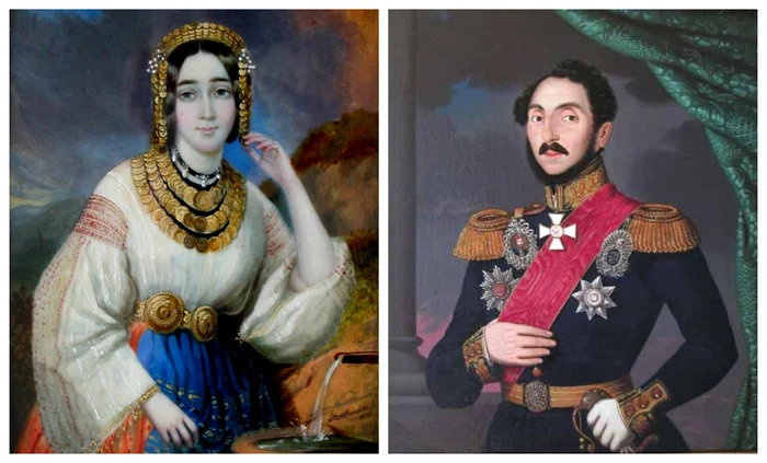 Gheorghe Bibescu și Maria Ghica, amanta sa