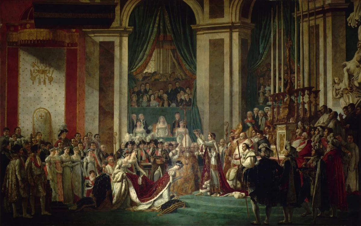 Jacques Louis David incoronarea lui Napoleon jpg jpeg