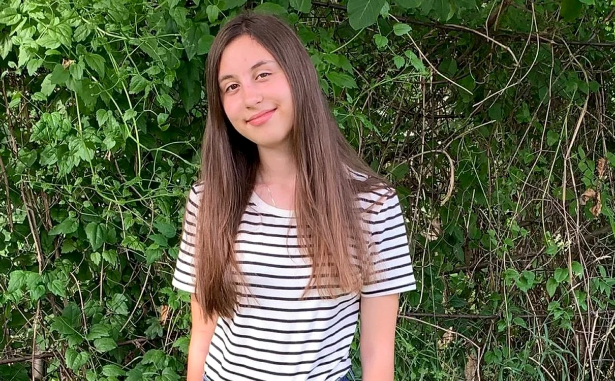 Andreea Maria Diaconu a avut 10 pe linie la evaluarea naţională FOTO: arhiva personală