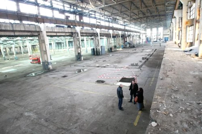 Hala Electro in care se va amenaja mall-ul