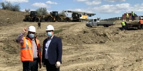 Lucrări la noua centură a Galaţiului FOTO IN