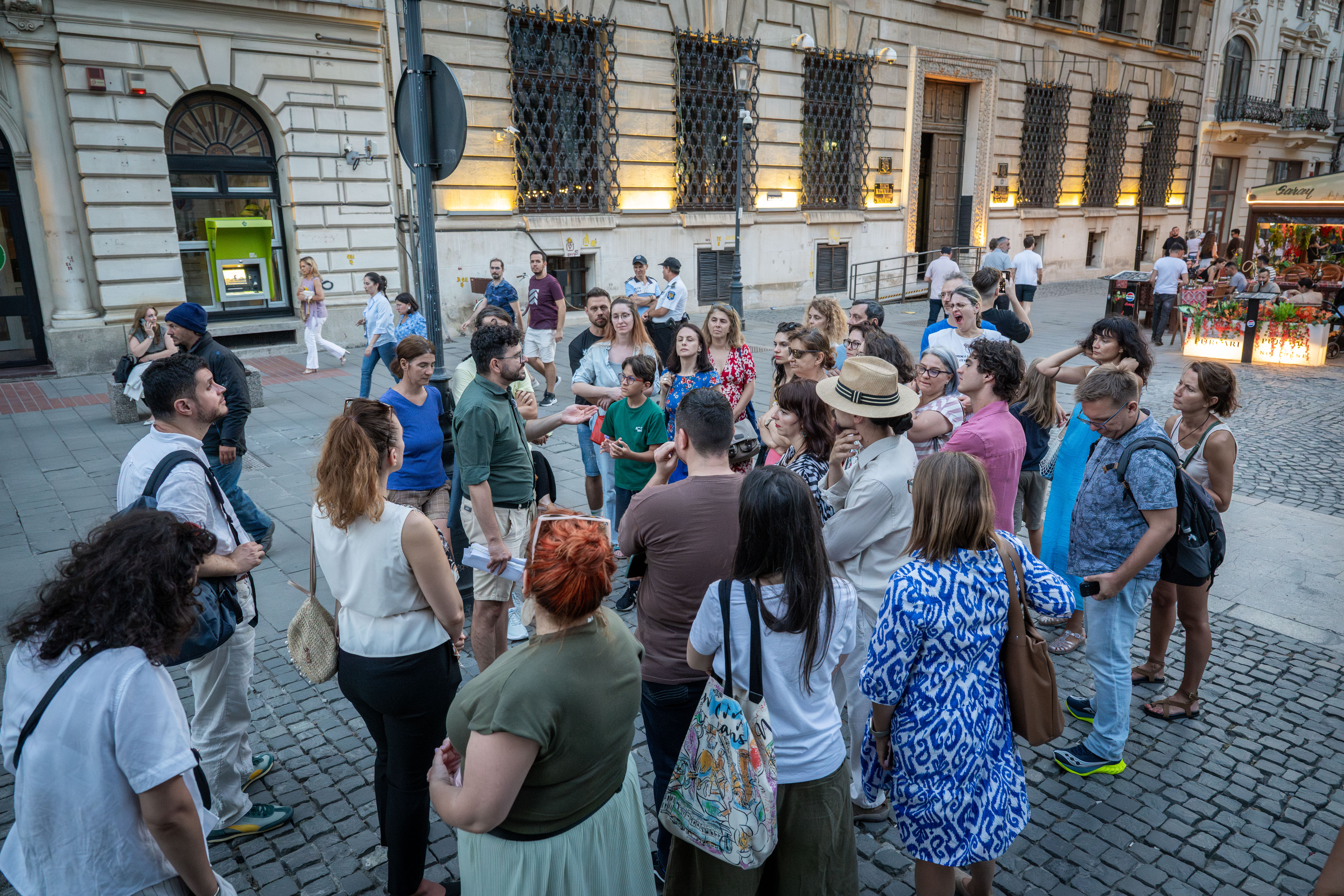 În apropierea BNR, unde are loc o scenă din „Solomonarul”, de F. Chirculescu. FOTO: Harta Literară