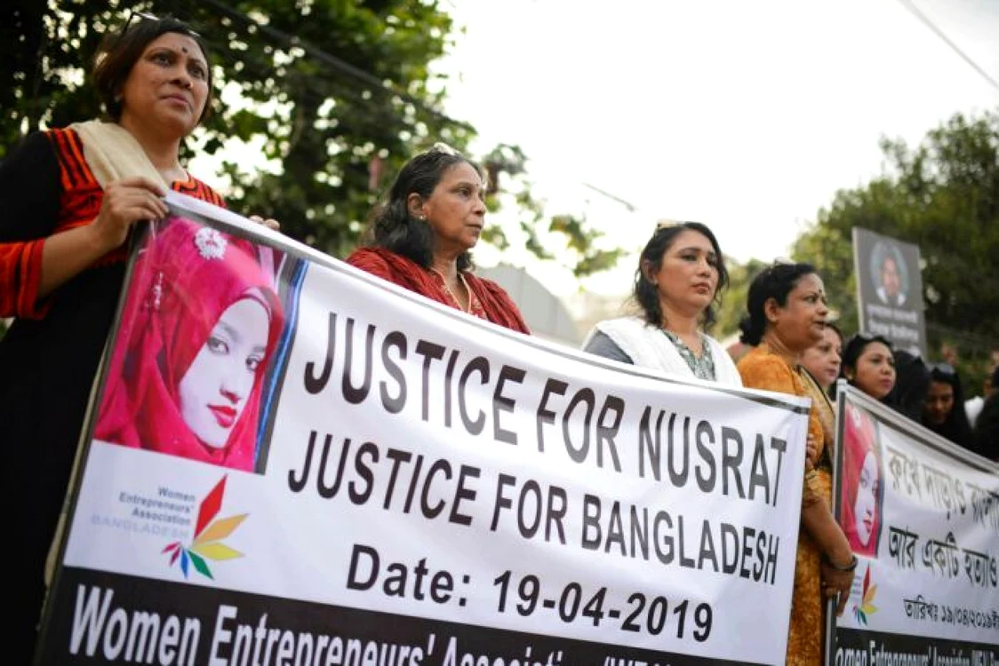 Femeile din Bangladesh cer dreptate pentru Nusrat Jahan Rafi