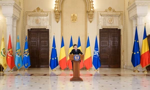 Nicușor Dan, conferință de presă la Palatul Cotroceni FOTO presidency.ro