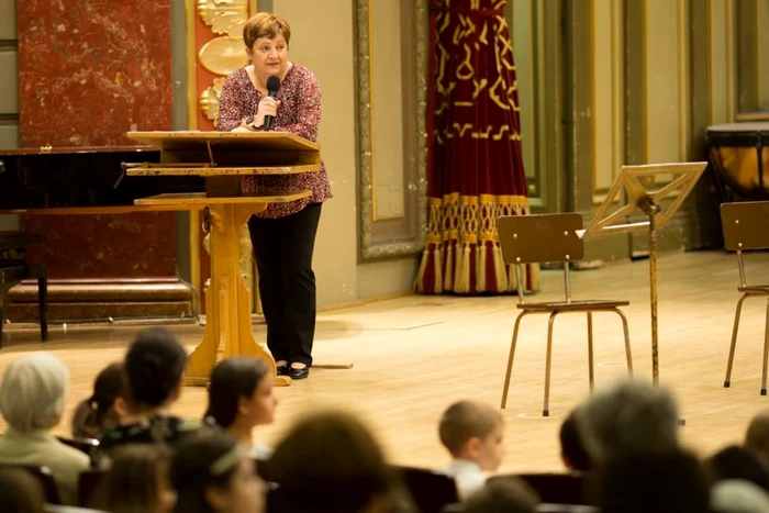 Muzicologul Cristina Sârbu, coordonatoarea programului Clasic e fantastic de la Ateneul Român