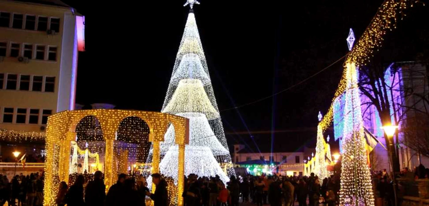 Bradul de Crăciun este spectaculos