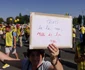 Protest educație - mii de profesori în Piața Victoriei FOTO Inquam / Octav Ganea