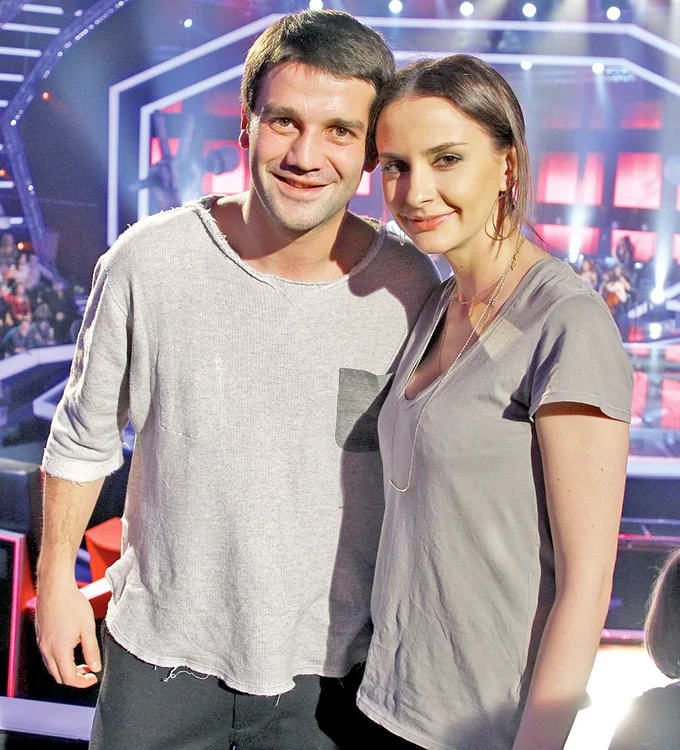 Cristi şi Adelina nu au ratat finala emisiunii lor preferate (fotografii: Pro TV)