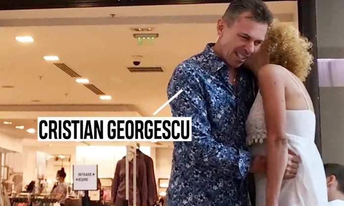 
    Băiețelul s-a jucat întruna cu Cristian Georgescu, semn că au o relație apropiatăfoto: Cancan.ro  