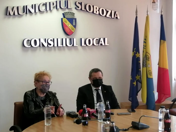 Renate Weber a fost la Slobozia pentru a discuta deschiderea unui nou birou FOTO Facebook/Primăria Municipiului Slobozia