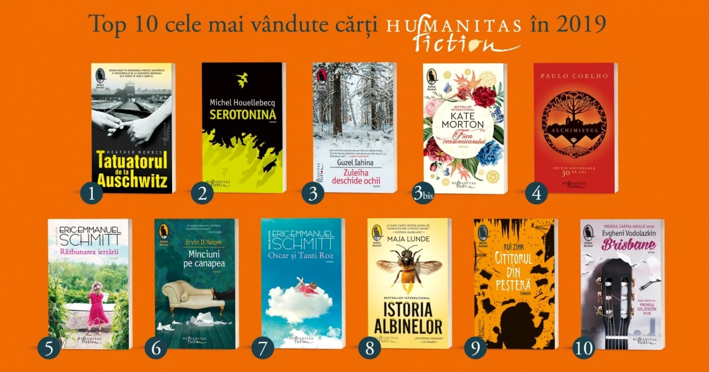 top zece humanitas fiction