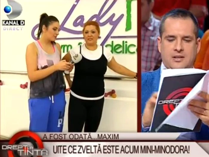 În două-trei luni, Minodora va scăpa şi de ultimele kilograme în plus