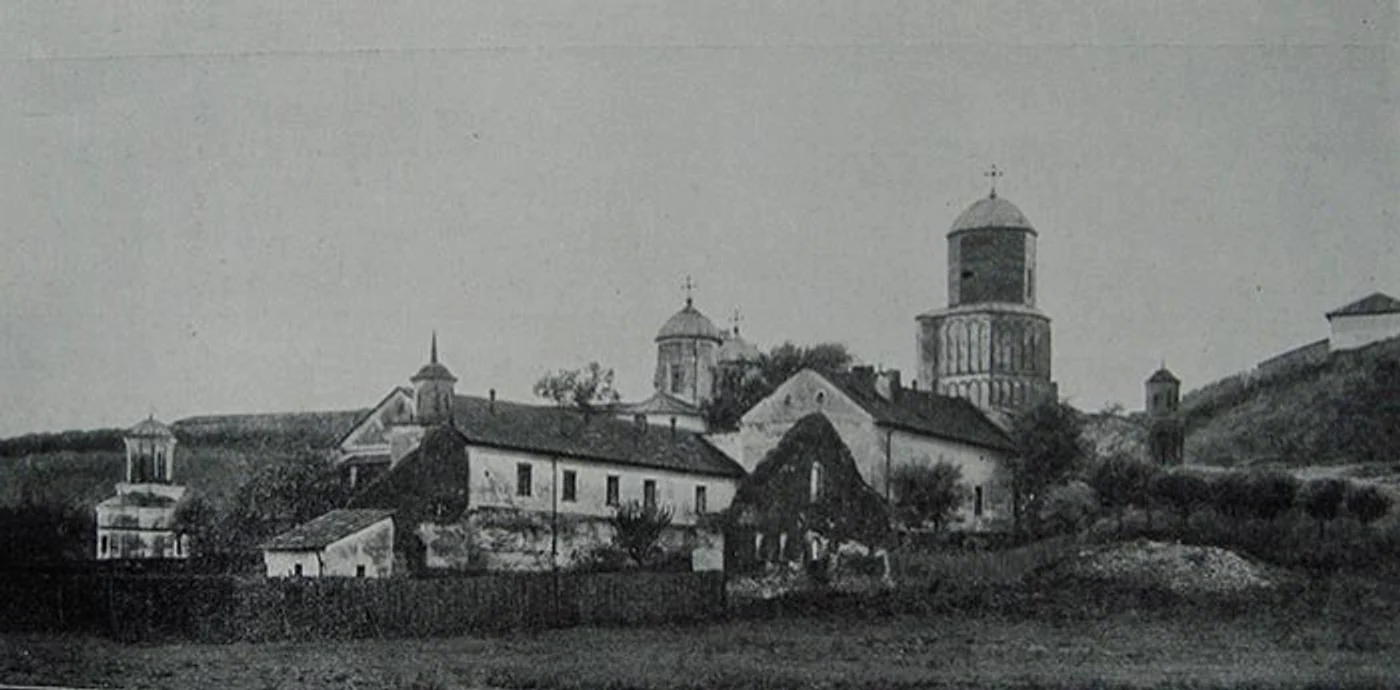 Mânăstire Brâncoveni, după 1900 Sursa foto: George Pițulescu