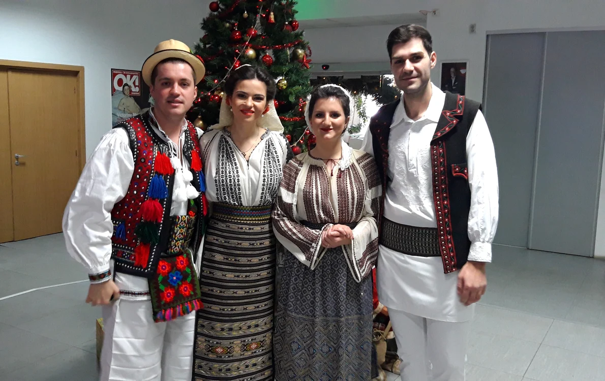 Au adus şi la noi în redacâie spiritul Sărbătorilor