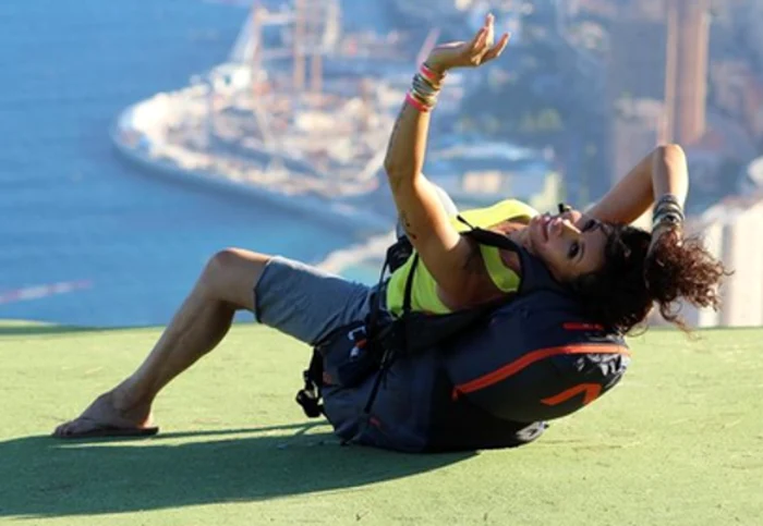 Imagine spectaculoasă cu Felix, pregătit să se dea cu parapantafoto: Instagram