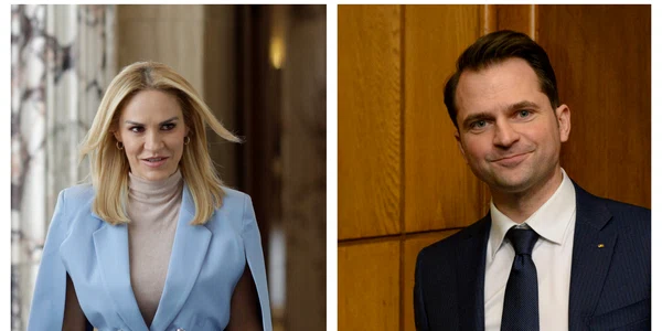 Gabriela Firea  Sebastian Burduja Foto Mediafax Inquam Photos jpg