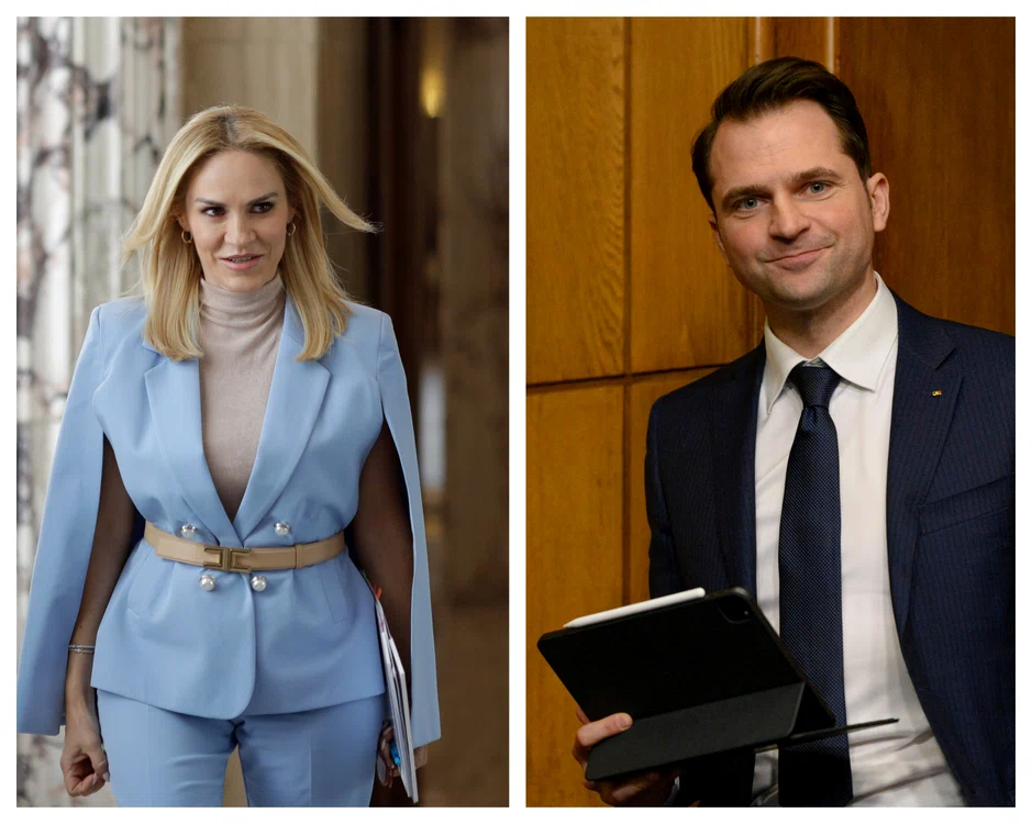 Cum își promovează Ciucă și Ciolacu candidații la Primăria Capitalei. Foto: Mediafax/Inquam
