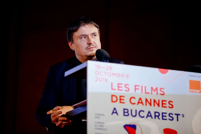 Cristian Mungiu, fondatorul festivalului, la gala de închidere                                    Fotografii: Ionuţ Dobre