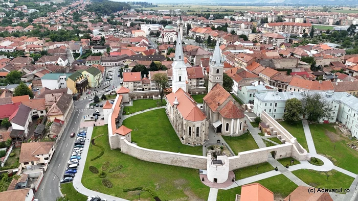 Cetatea medievală Orăștie. Foto: Daniel Guță ADEVĂRUL