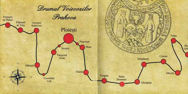 Drumul Voievozilor (sursa: Consiliul Judetean Prahova)