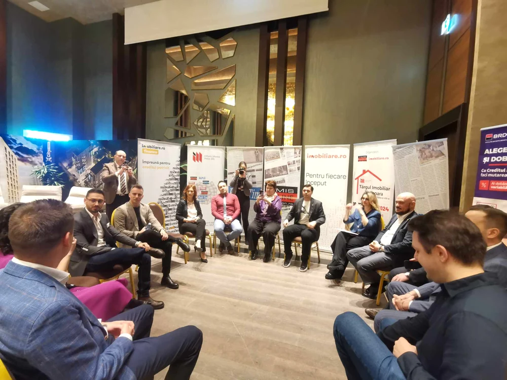 Conferința de la Târgul Imobiliat de la Timișoara FOTO Ștefan Both