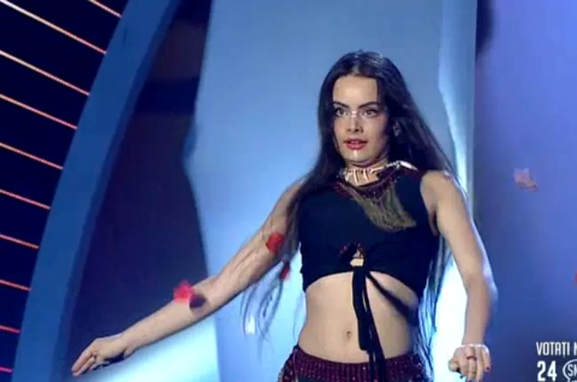 Finala „Românii au Talent”: Bianca Coștiug a hipnotizat, din nou, publicul