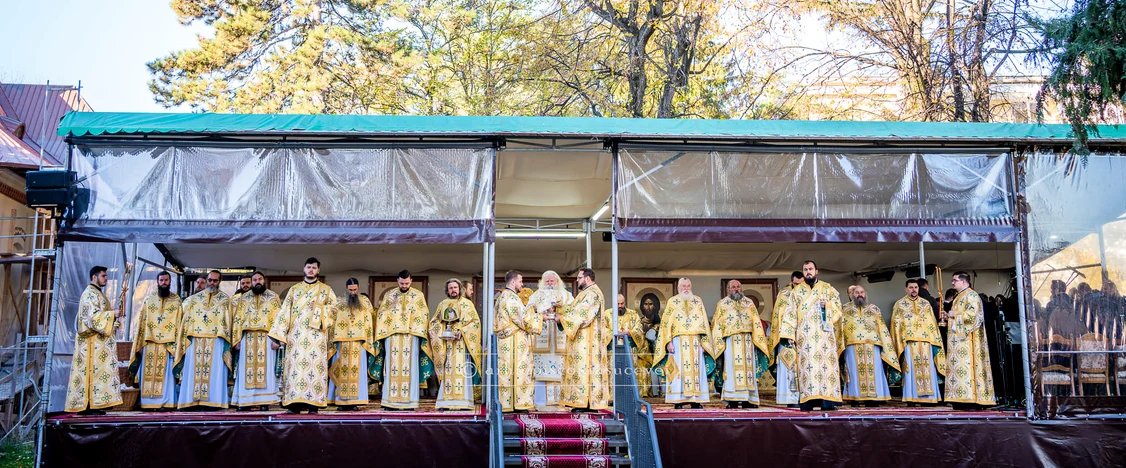 Sobor de preoţi de la Arhiepiscopia Sucevei. Foto Facebook/Arhiepiscopia Sucevei