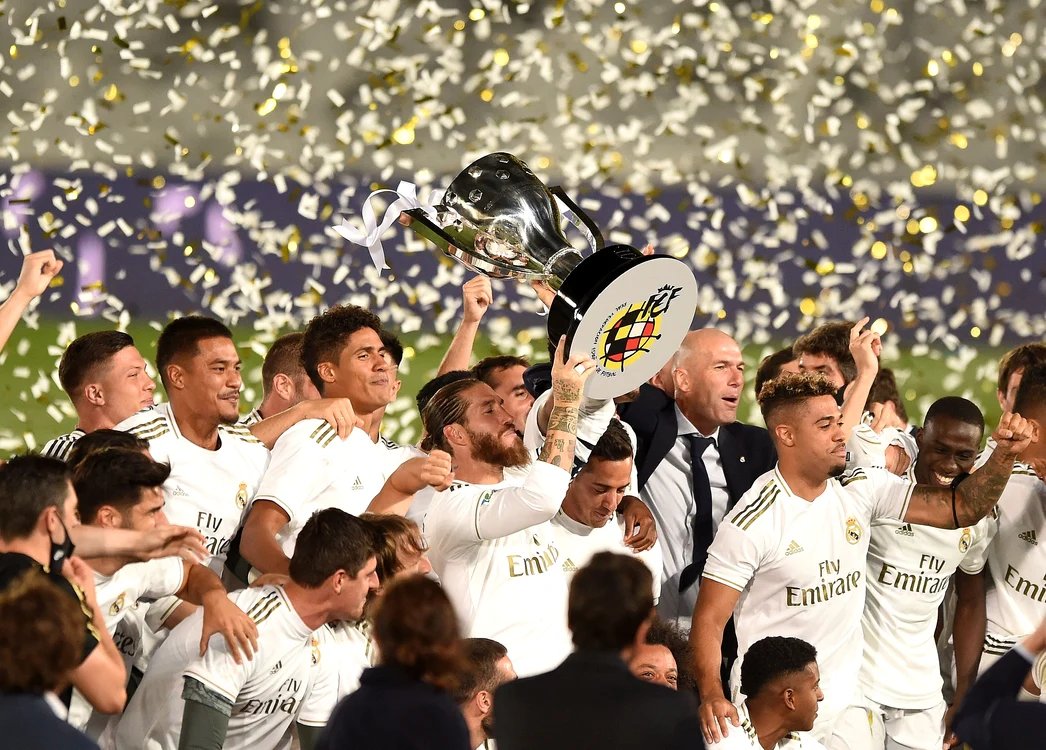 Real Madrid a redevenit campioana Spaniei după 3 ani Foto: Guliver / GettyImages