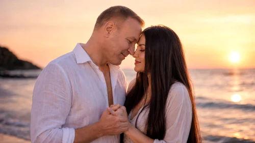 Alin Oprea a lansat piesa „Tu mă înalți”, o declarație de dragoste și recunoștință dedicată chiar soției sale, Medana foto: arhivă personală
