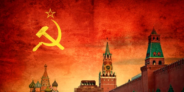 Steagul URSS. Simbol al socialismului, comunismului și Uniunii Sovietice FOTO shutterstock